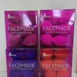 Facemade Multi Color Makeup Sponges
