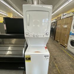 ge 24” washer and gas dryer stackable 