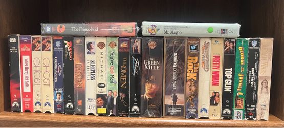 VHS Movie & Wrestling Bundle – Includes Sealed Titles