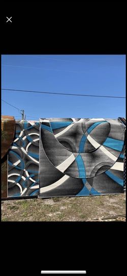 AREA RUGS IN COMPLETE SETS!!! Matching 8x10 5x8 round ovals runners and door mats