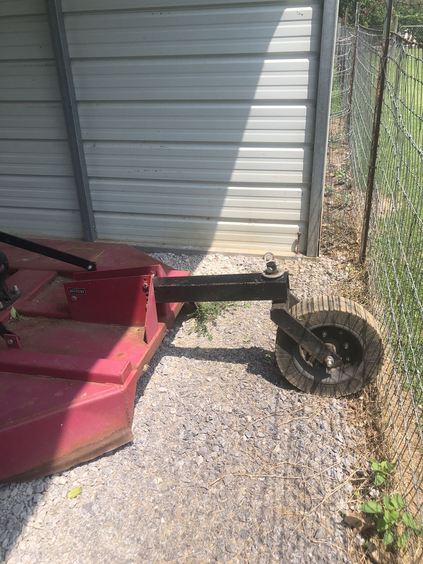 Mahindra year 2000 tractor model e350 di mahindra 5 ft rotary cutter