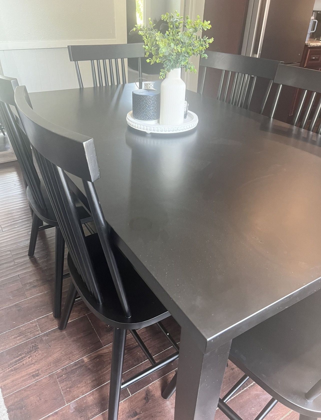 Black Dining Table