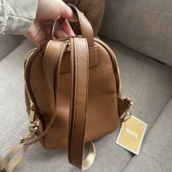 Michael Kors backpack brown leather