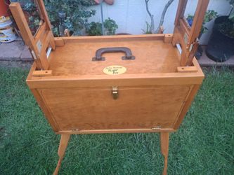 Vintage custom wood craft flight box for rc air plans