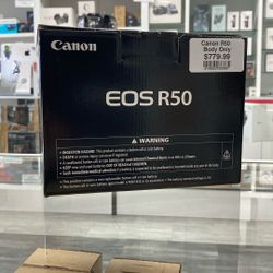 Canon R50 Body Only