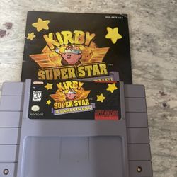 Kirby Super Star & Booklet For Super Nintendo SNES 