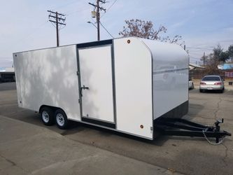 8-1/2 x 20 x 7 Enclosed Trailer With 2-6000lb Axles
