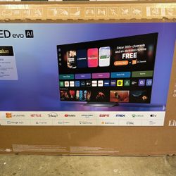 Empty LG OLED EVO AI TV BOX FROM COSTCO 