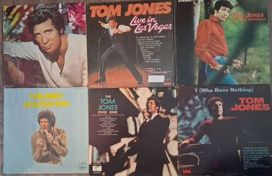"Tom Jones" lot of 6 Vinyl LPs 1(contact info removed)~All 1st Pressing  VG+ - EX