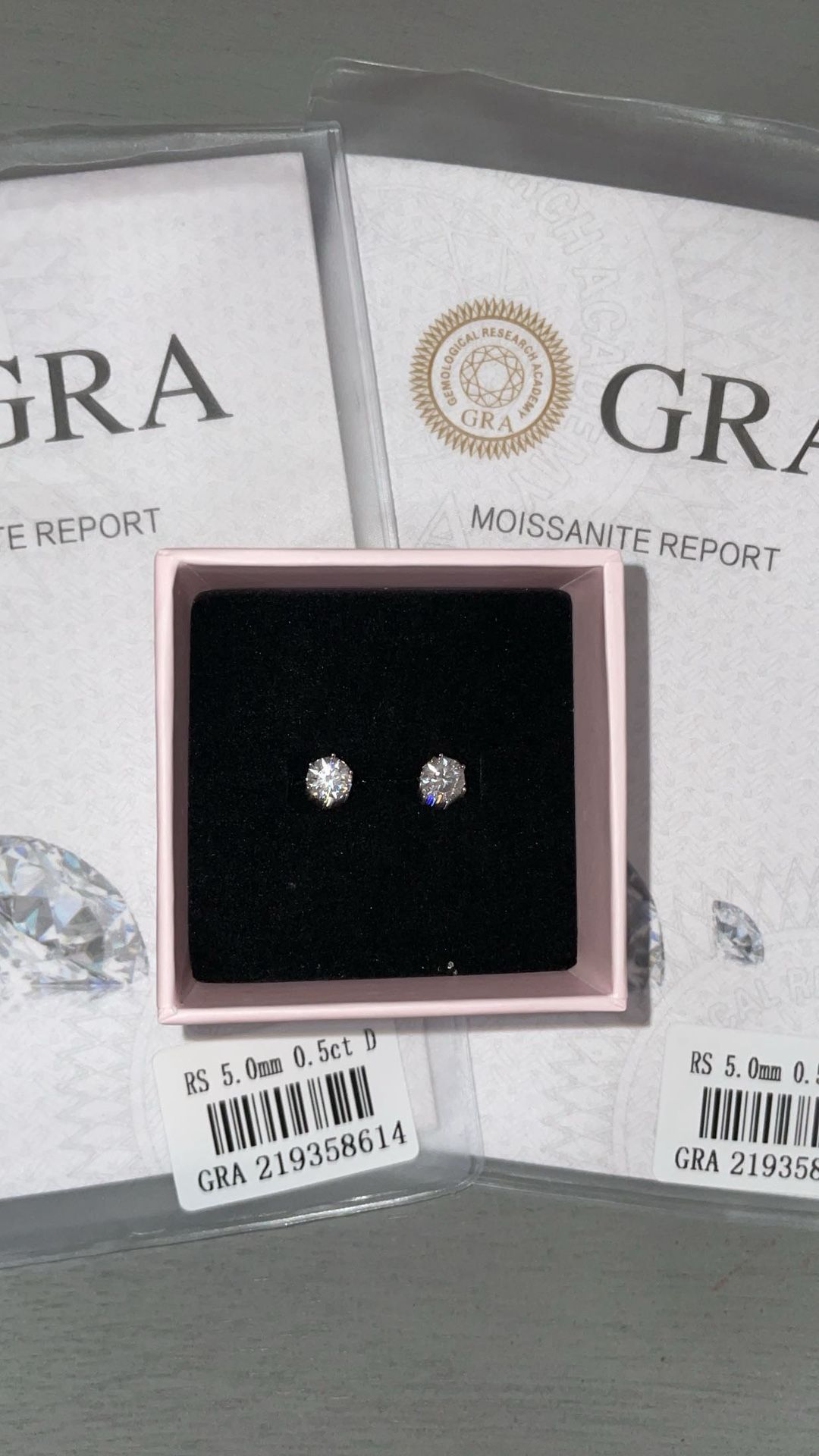 Moissanite Earrings