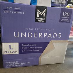 Adult Under Pads. L 23 in X 36 in  (90 Counts)