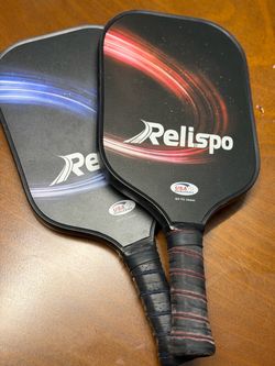 Set of 2 Relispo Pickleball Paddles (16mm) - Used / Good Condition