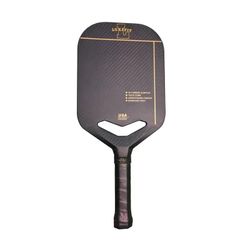 LUXEFIT USAPA Approved Carbon Fiber Pickleball Paddle, 16mm Polypropylene Honeycomb Core, Textured Carbon Grit Surface for Power & Control