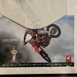 Signed shirt and poster