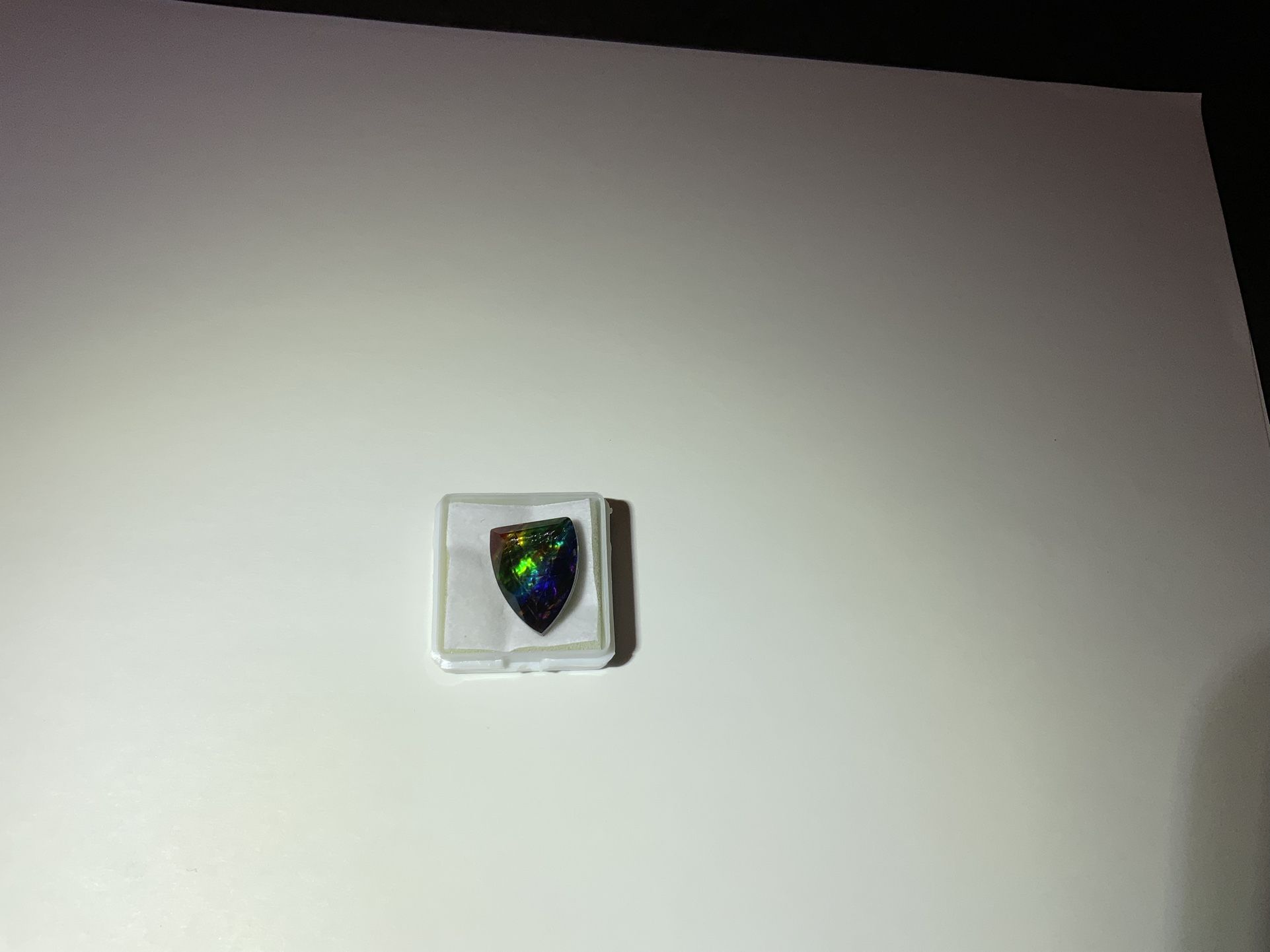 multi-color Fancy Natural Ammolite.15.60ct