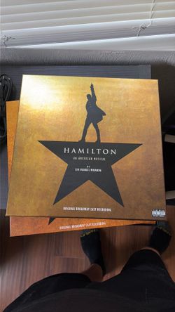 Hamilton Original Cast Recording Vinyl boxset