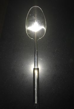 Stainless steel cooking serving spoon