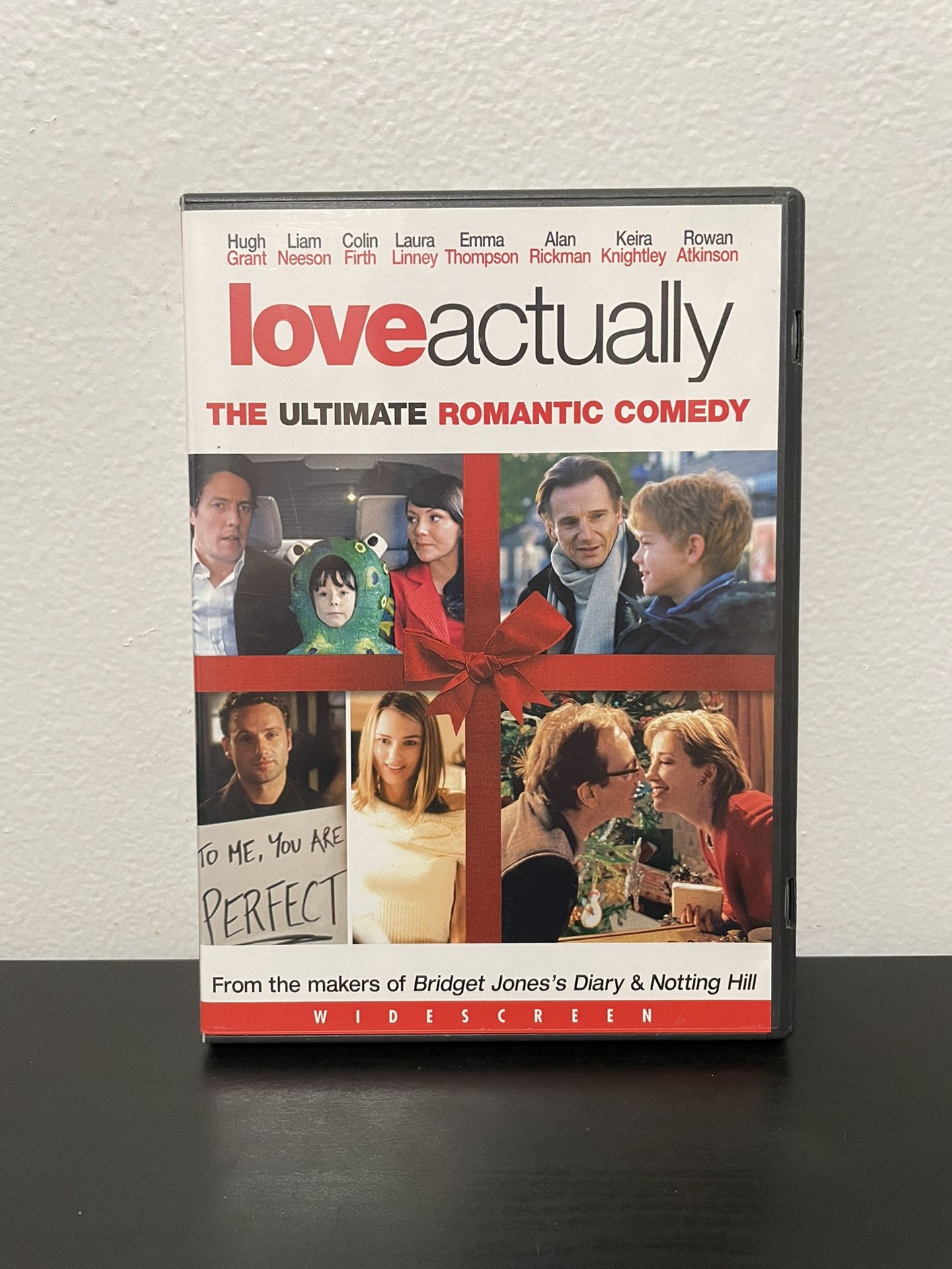 Love Actually DVD Movie Hugh Grant Liam Neeson Romance Comedy Christmas 2004