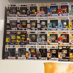 Multiple Funko Pops for sale