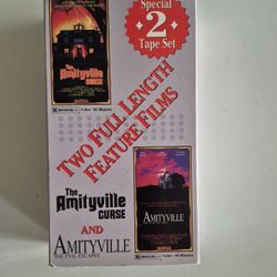The Amityville Curse & Amityville The Evil Escapes Special Set (VHS 1989,1990) Horror/ Cult Classic