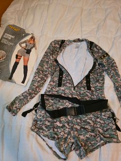 Womens Army Costume