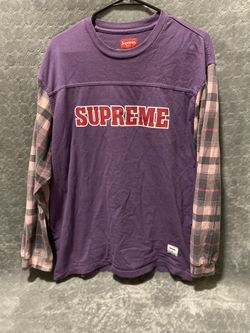 Supreme Plaid Sleeved Tee