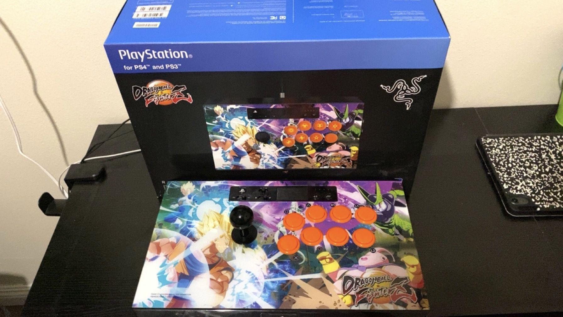 Razer Panthera Arcade Stick Dragon Ball