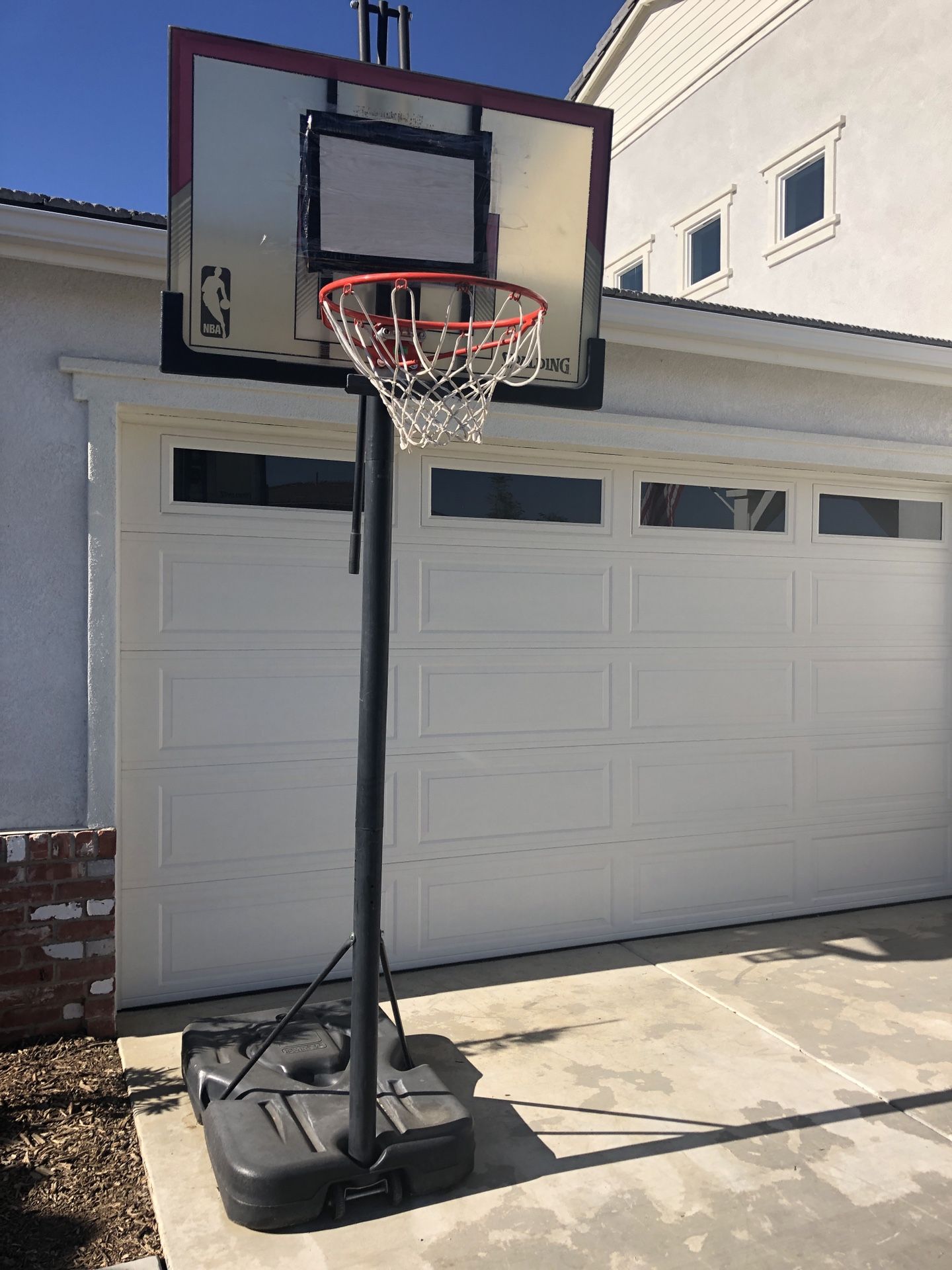 Spalding NBA 7-9’ Portable basketball hoop