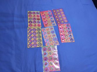 Scented stickers  packets brand new