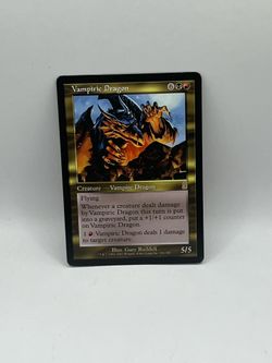 MTG Odyssey Vampiric Dragon Creature Vampire Dragon Card