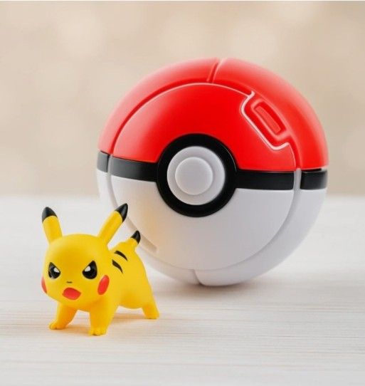 4-pack Unbranded Nitendo Pokemon Action Figures with Ball