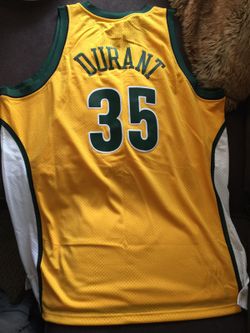 Brand new w/ tags- YELLOW SONICS Durant jersey- 3 XL/ LAST ONE!