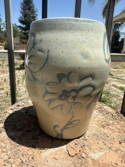 Hand Made USA Ceramic Plant Pot