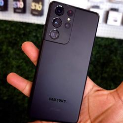 Samsung Galaxy S21 Ultra ,Factory Unlocked, Excellent Condition Like New 