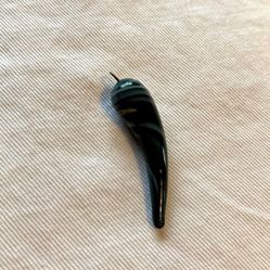 Black and White Glass Pendant
