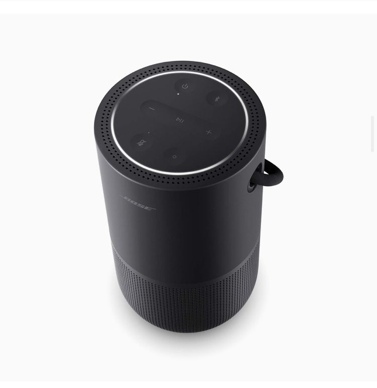 Bose Portable Smart Speaker — Wireless Bluetooth Speaker, Voice Control Built-In, Black, Without Charger