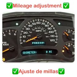 💯✅Mile Adjustment /Ajuste  De Millas 