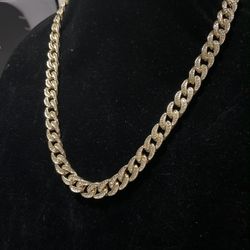 Cuban Drip 26 Inch Gold Plated