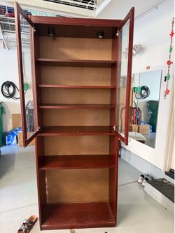 Display cabinet bookshelf