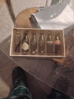 Sample Of Coke Bottles Through The Ages Collectible Piece $100