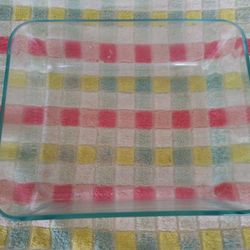 Pyrex 7212 11-Cup Clear Glass Rectangular Food Storage Dish