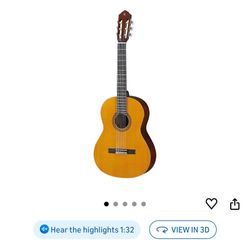 Yamaha Student Series CGS103AII Classical Guitar, Natural
