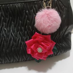 keychain eternal flower for women purse
