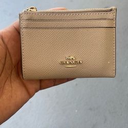 Real Coach Mini Purse Wallet
