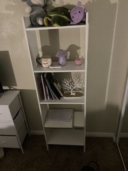 White Book Shelf