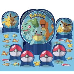 Pokémon Table Decorations