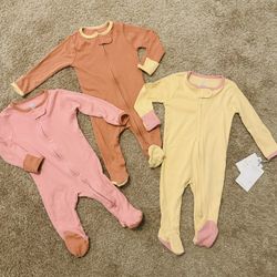 Baby Pajamas Size 3-6 Mos