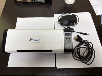 Raven Compact Document Scanner + Power Cord And USB Cable