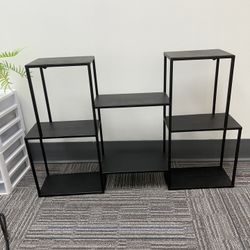 Cute Studio Shelves, Ladder And Mirror