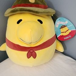 8" Woodstock (Peanuts) SQUISHMALLOW. NWT